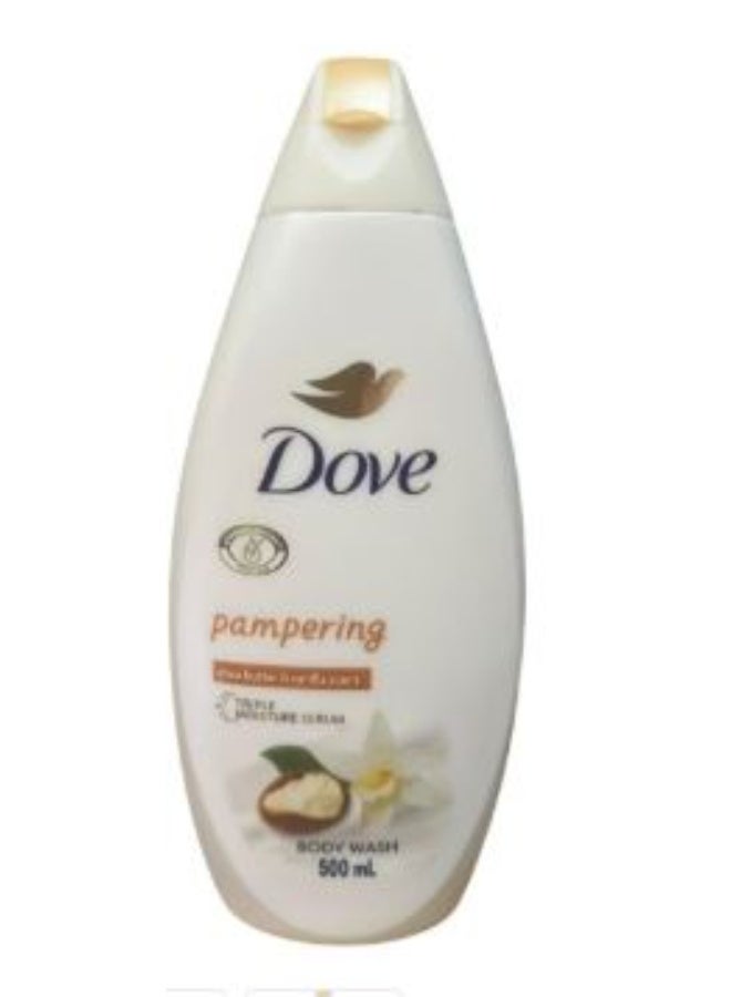 Dove Purely Pampering Shea Butter And Warm Vanilla Body Wash 500 ML - Image 1
